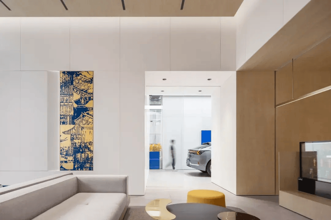 加西亚瓷砖极氪中心实景案例-西安南湖金座店获年度设计宇宙大奖