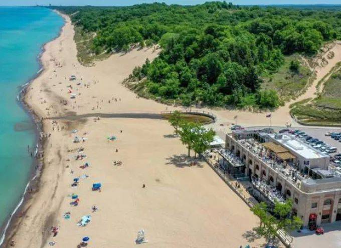 印第安纳沙丘公园排名第八,离芝加哥最近印第安纳州的沙丘公园