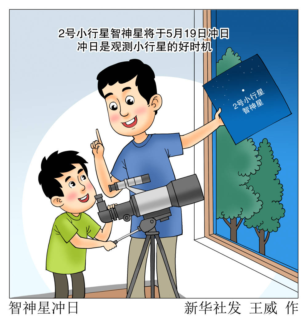 星空有约丨智神星冲日