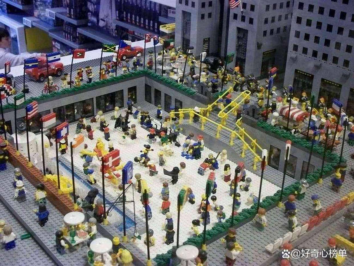 太厉害,乐高大神手工拼出来世界著名建筑