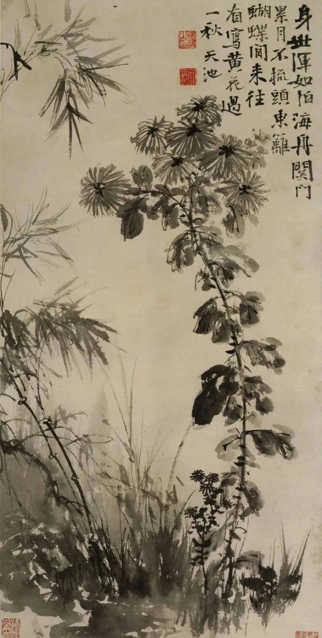 中国画基本功训练的捷径,从梅兰竹菊开始(附历代名家高清作品146幅)