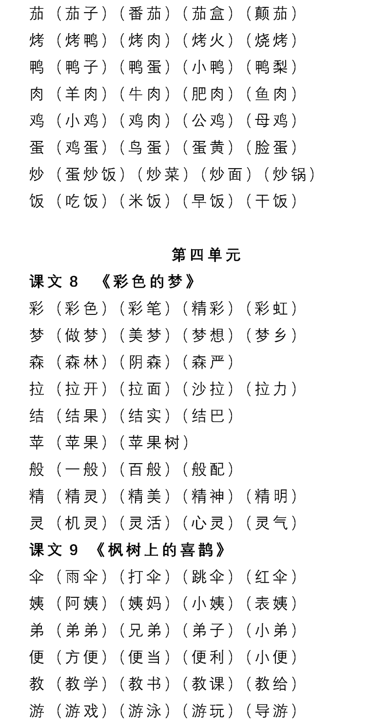 茄字怎么组词图片