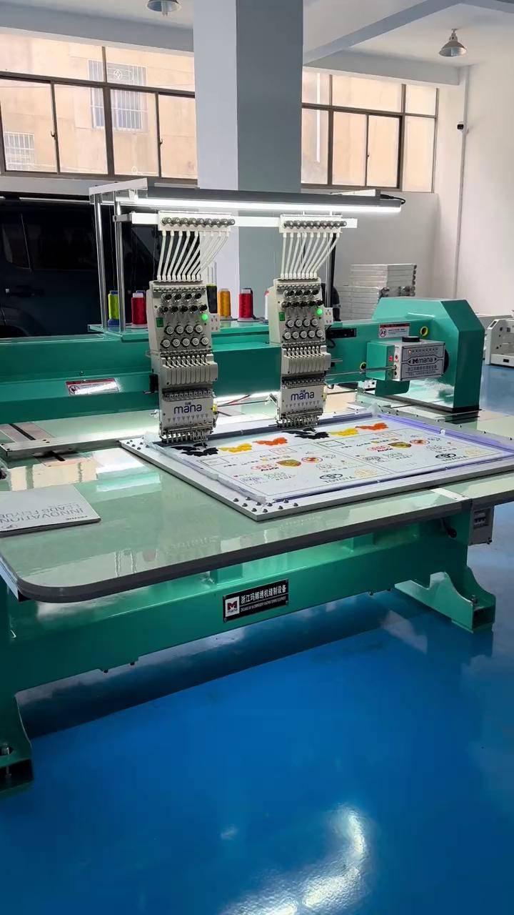 感谢老板们的观看电脑绣花机 绣花机一条龙服务 源头工厂 工厂实拍