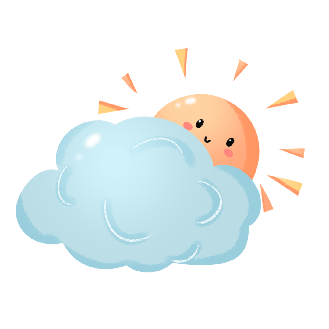 东风气流控场,天空云系有点儿多