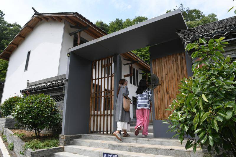 看熊猫赏美景 青山绿水间感受诗意田园风光