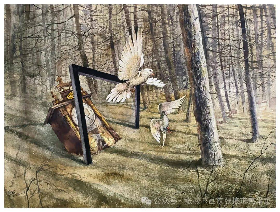 "如意甘肃·彩虹张掖"——甘肃省第五届水彩,水粉画双年展巡回展