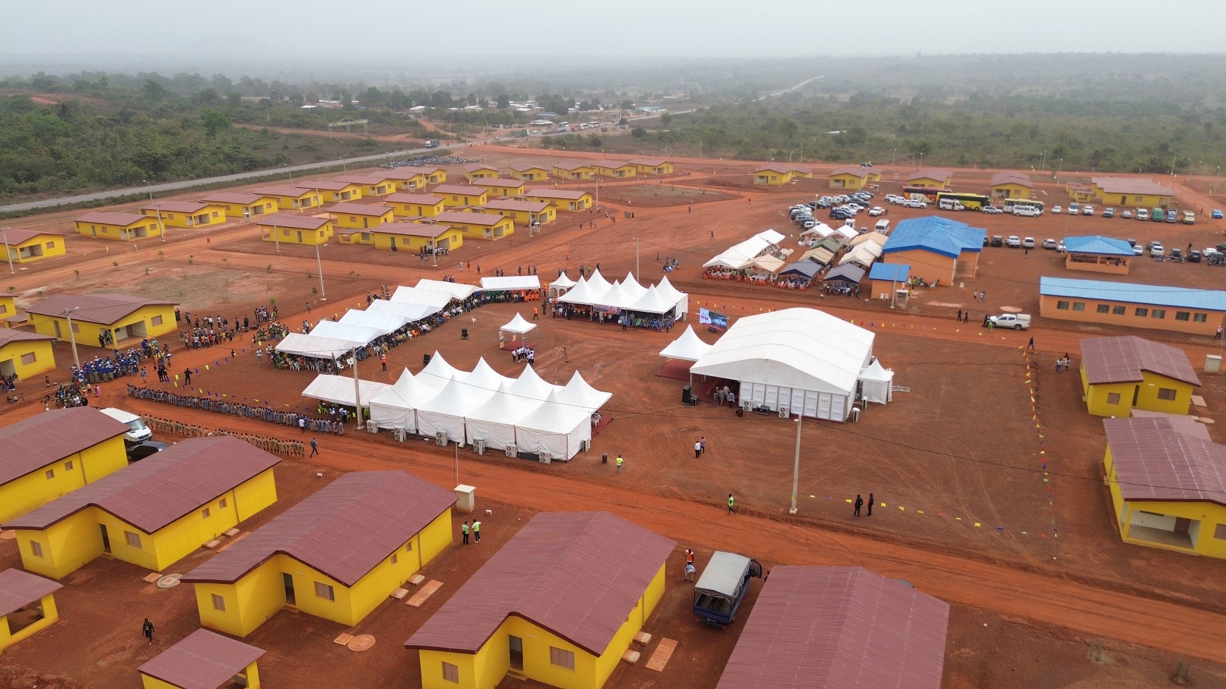 中企承建移民新村为科特迪瓦北部村民开启幸福新生活