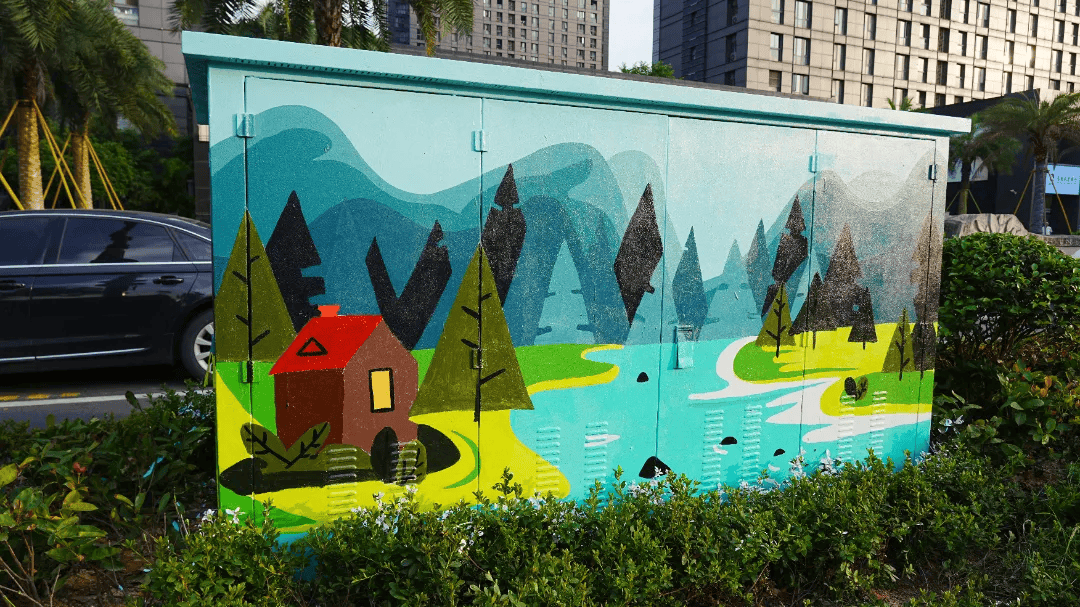 配电箱_城市_彩绘