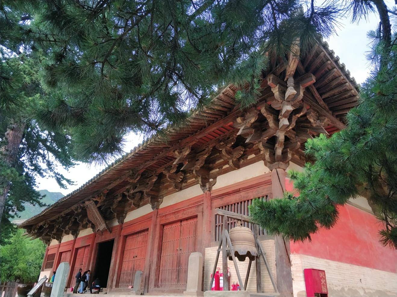 佛光寺大殿的建筑特点图片