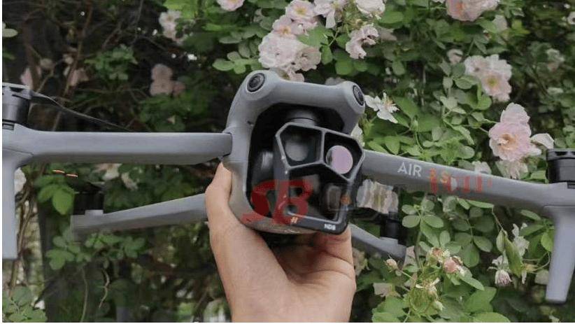 大疆dji air 3s谍照流出,哈苏主摄加持,或增166mm超长焦