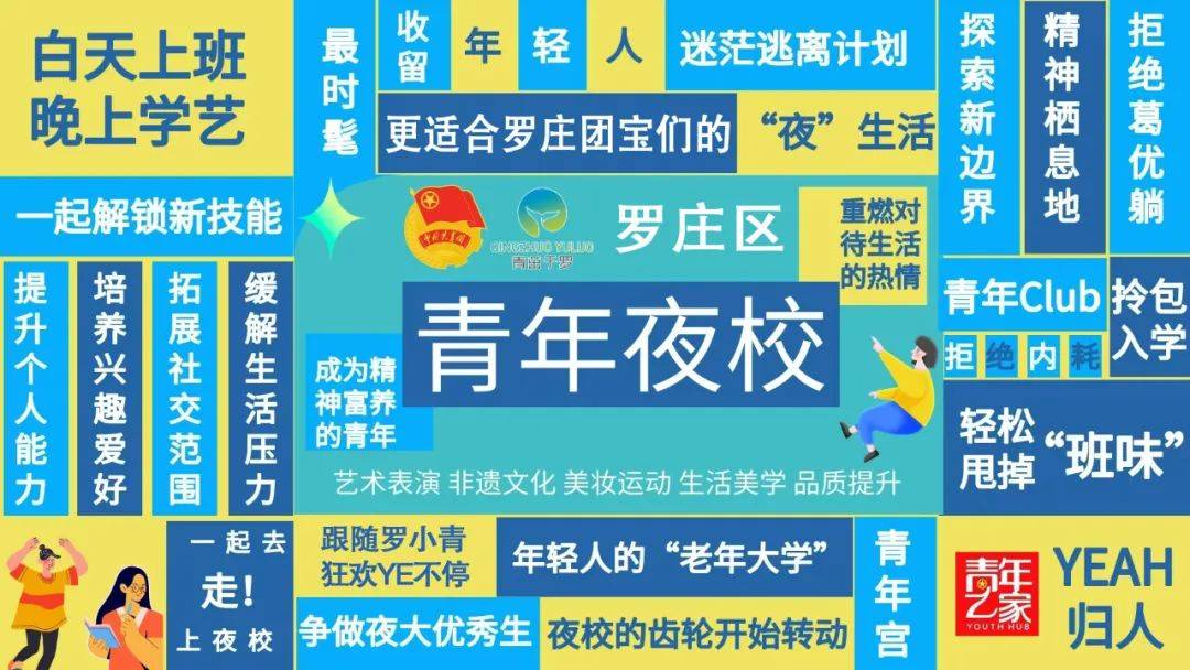 青年夜校 | 白天上班,晚上学艺,罗庄青年夜校的课程由你来定!_时间_工作_什么