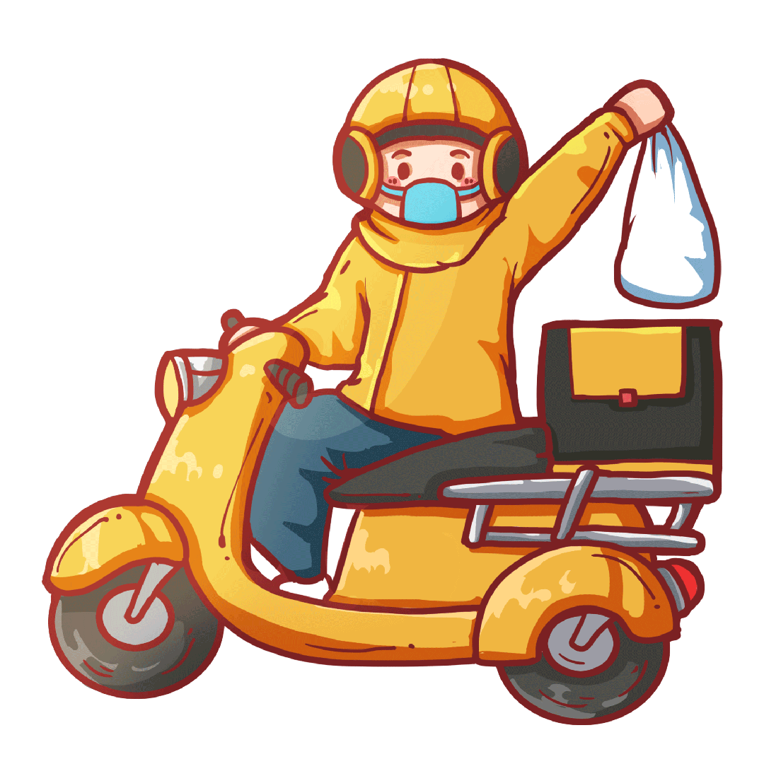 听到这个声音"叮咚,您的外卖已送达,请及时查