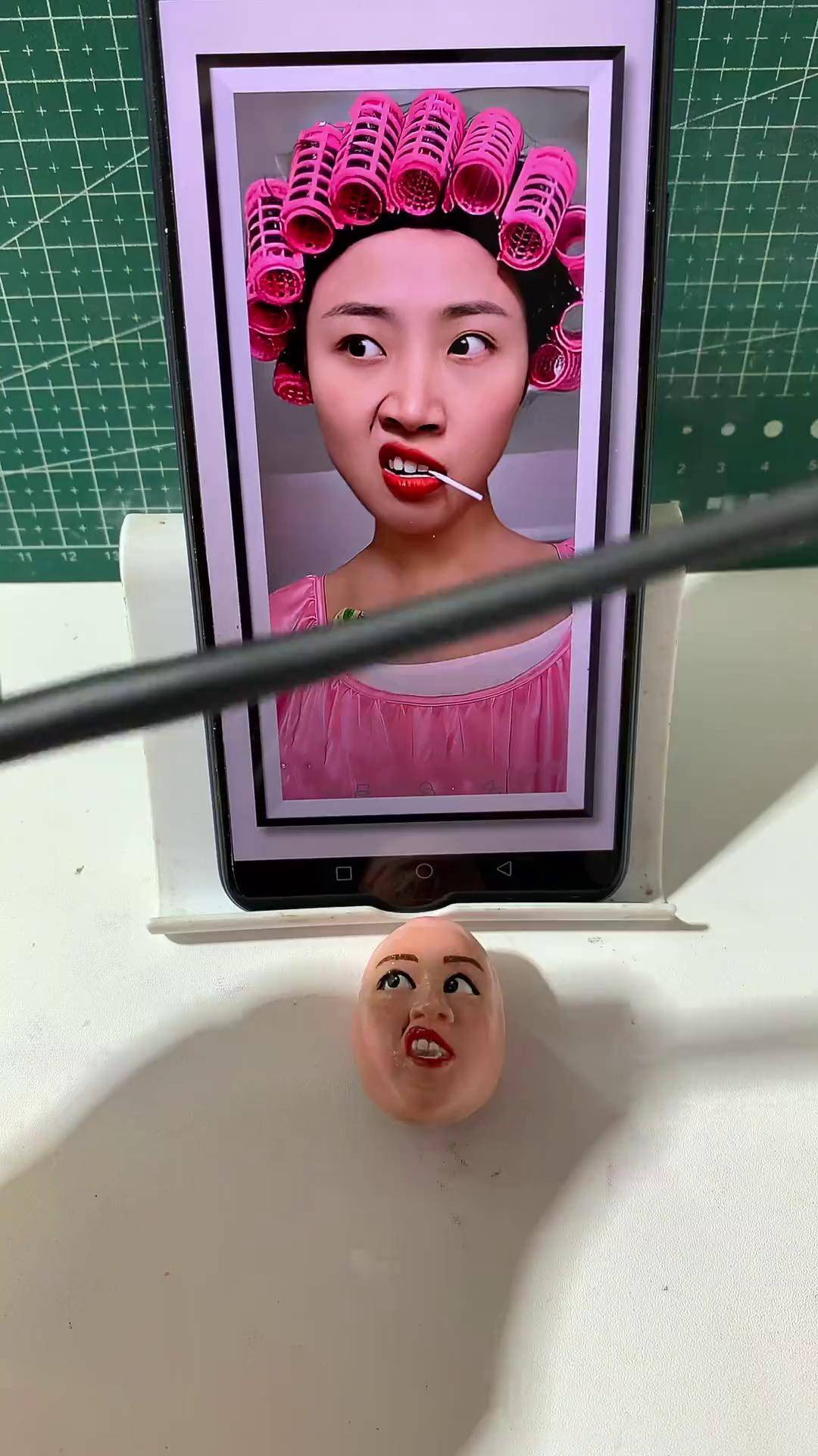 纯手工制作 芋头快跑手工diy 芋头快跑 制作过程 软陶人偶 手工艺