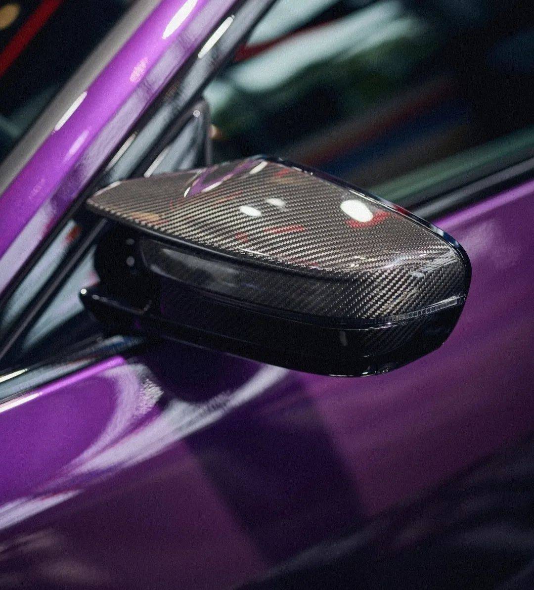 实拍暮光紫新宝马m4,非凡气质让芳心瞬间俘获