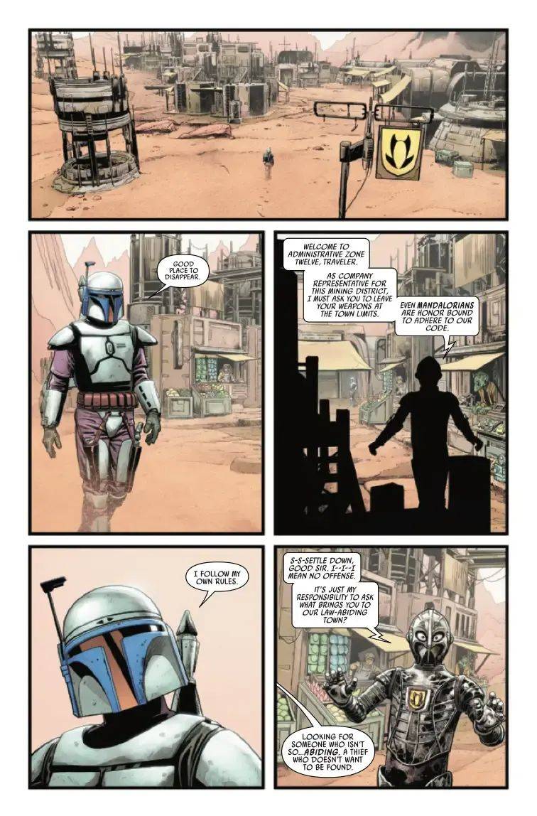 未知猎物——《星球大战》正史漫画《詹戈·费特》第3期预览