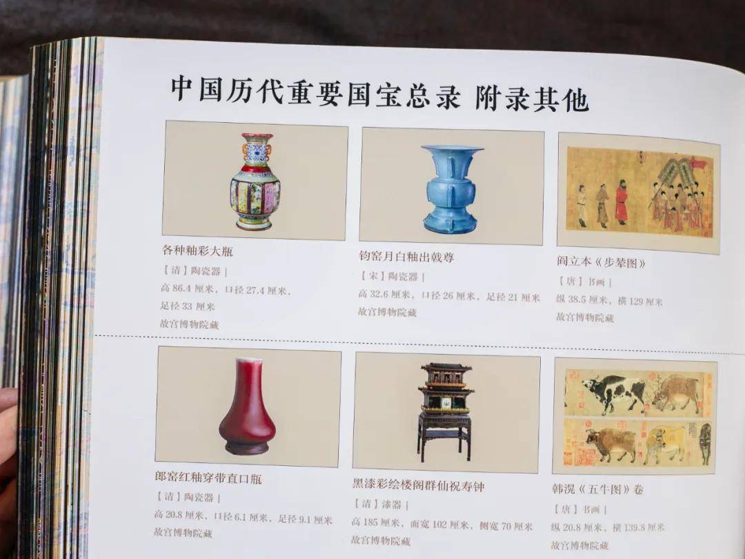 妥妥一部蔚为壮观的"纸上国宝档案馆",让你可以像皇帝"翻牌子"一样