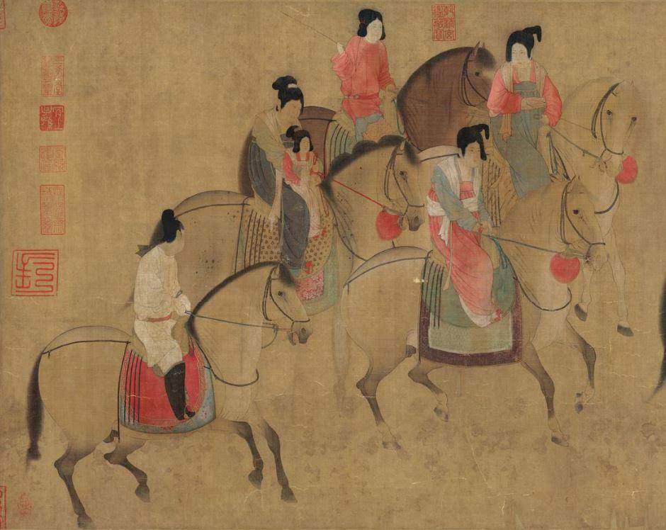 小岱说史 | 唐代女性出去旅游穿什么_羃篱_男装_服饰