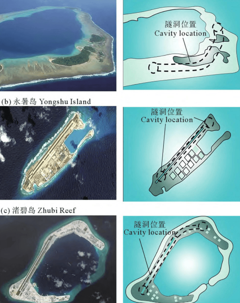 南沙填海造岛图片