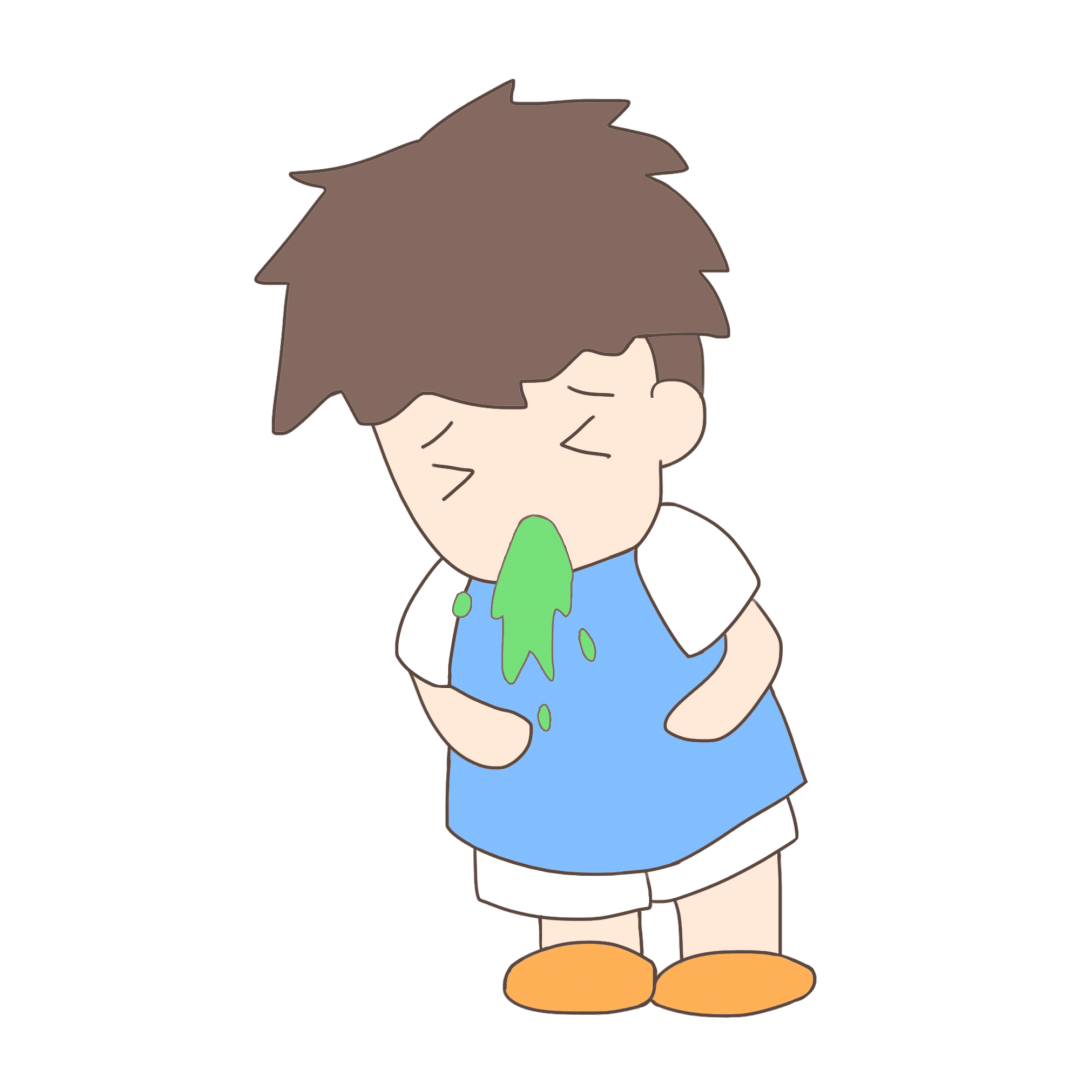 有的或许只有呕吐或者腹泻,有的或许先吐后泻,严重的可能脱水!