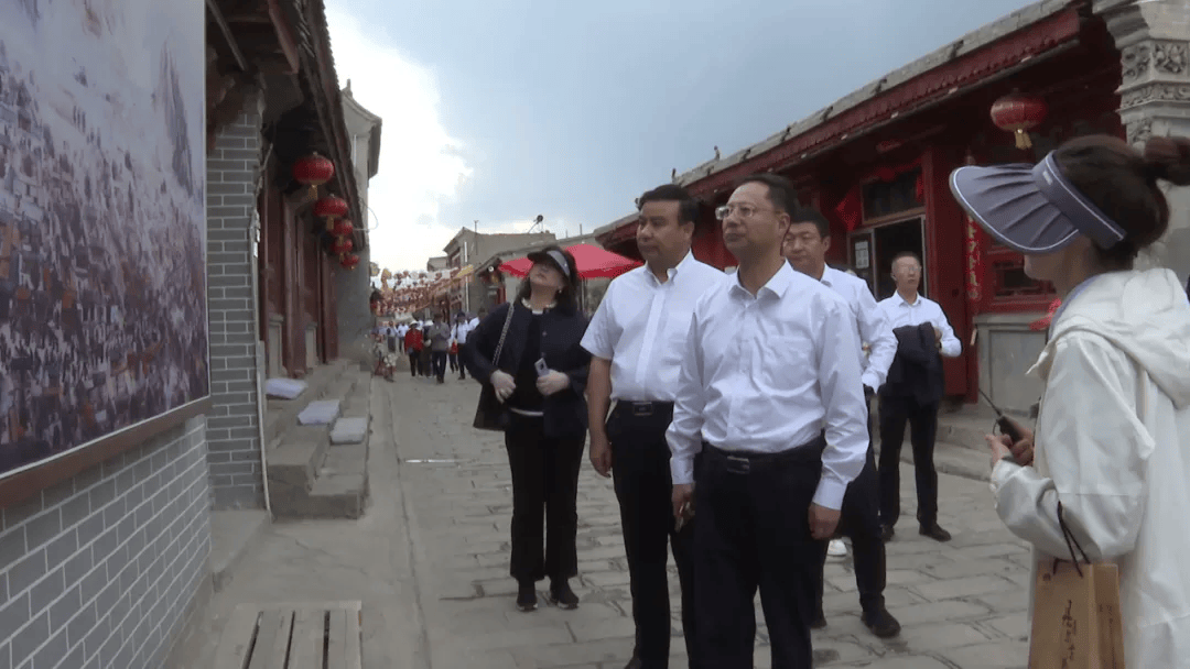 南京市秦淮区考察团来湟源县开展考察交流活动