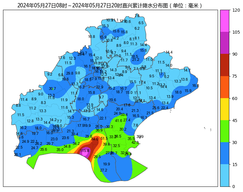9毫米,海盐26.2毫米,秀洲区15.9毫米,经开区15.0毫米,平湖13.