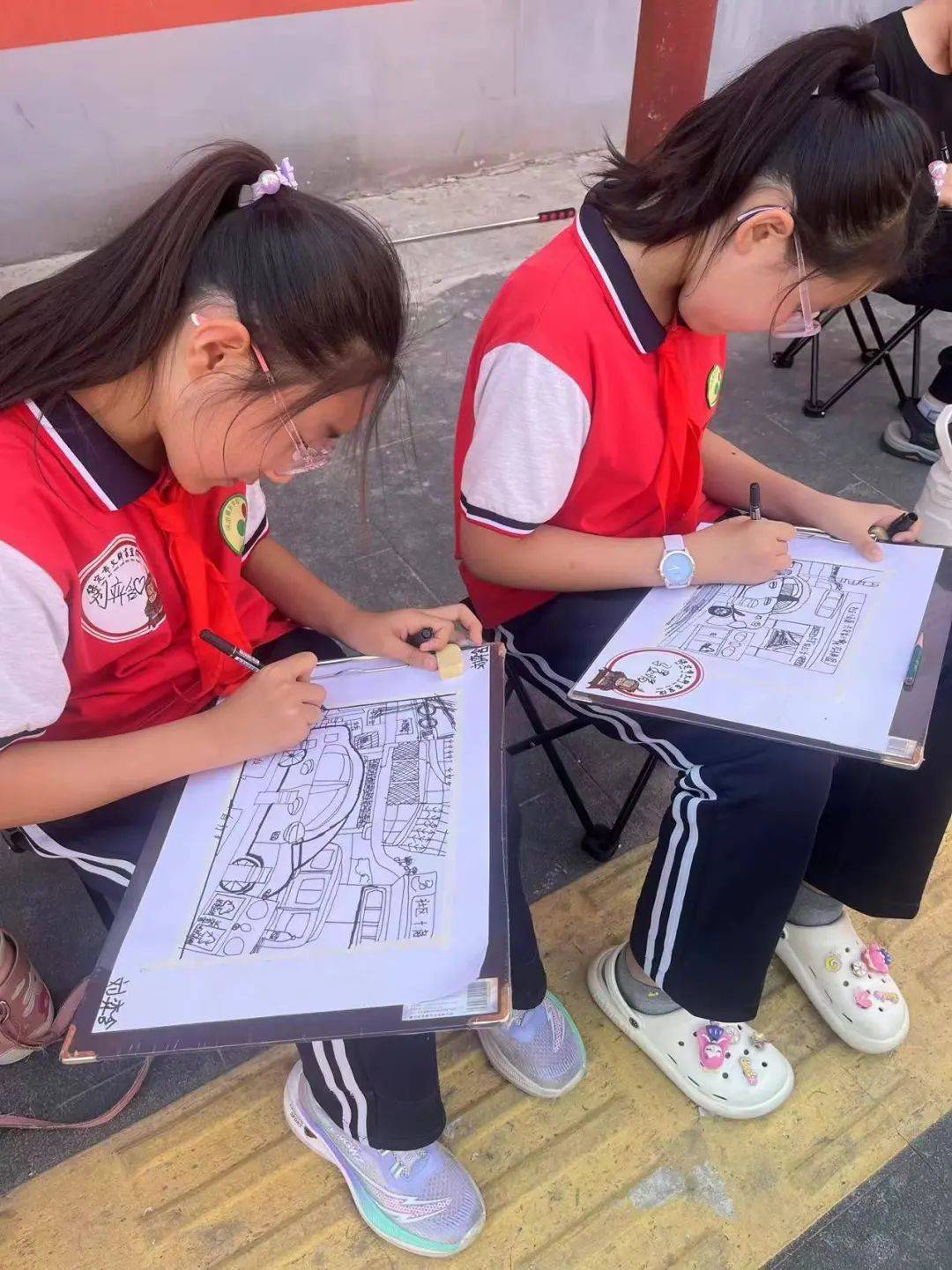 美丽保定绘画