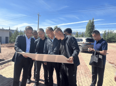 5月30日,张掖市委统战部,市民委相关负责同志调研肃南裕固族自治县