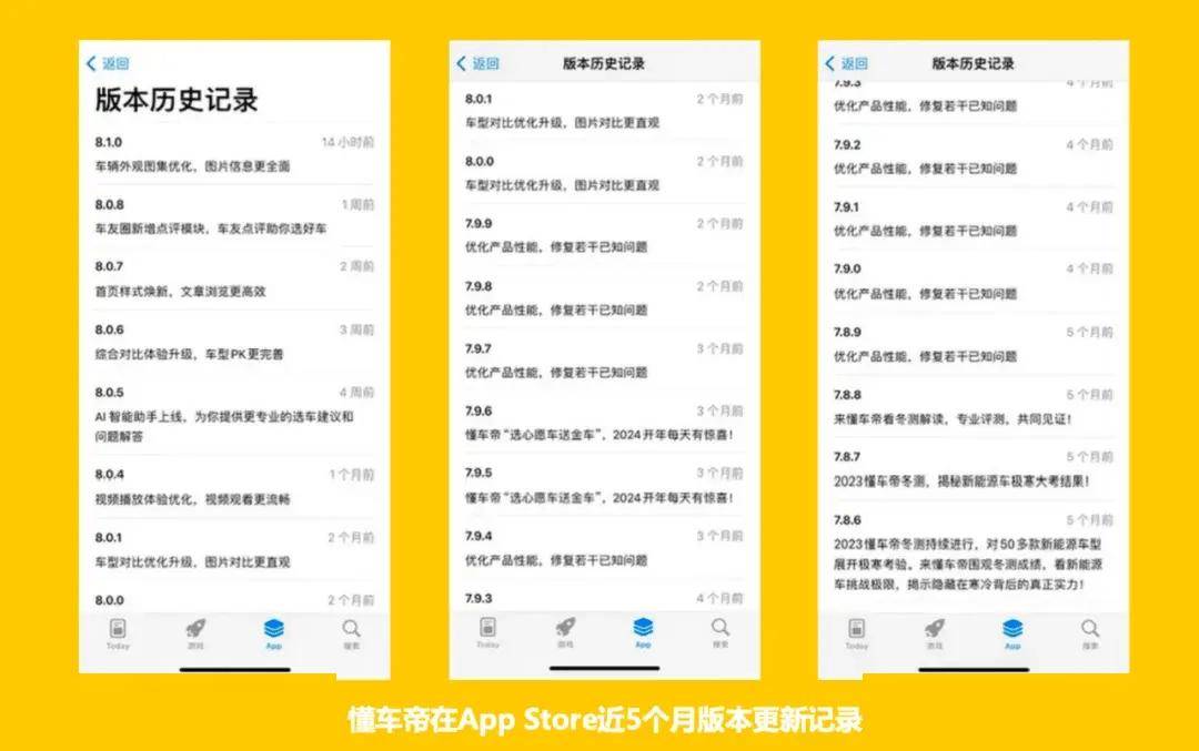 再比汽车之家、懂车帝和易车三款APP，看苹果用户更喜欢谁