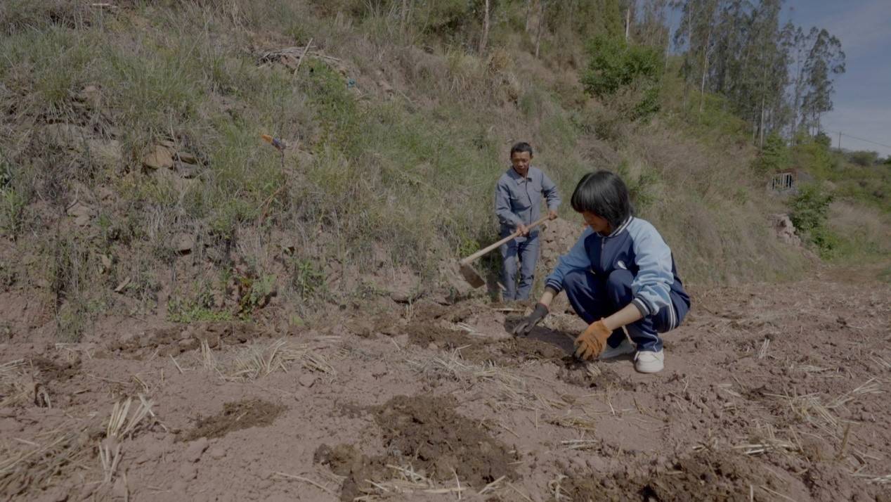 守护大山女孩的绘画梦_罗亚欣_杨程宏_云龙县