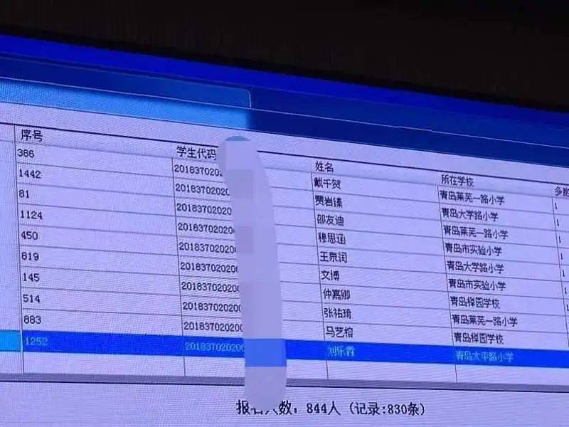 青岛39中具体名单以学校发布为准青岛26中一起来看哪些小伙伴"中奖"