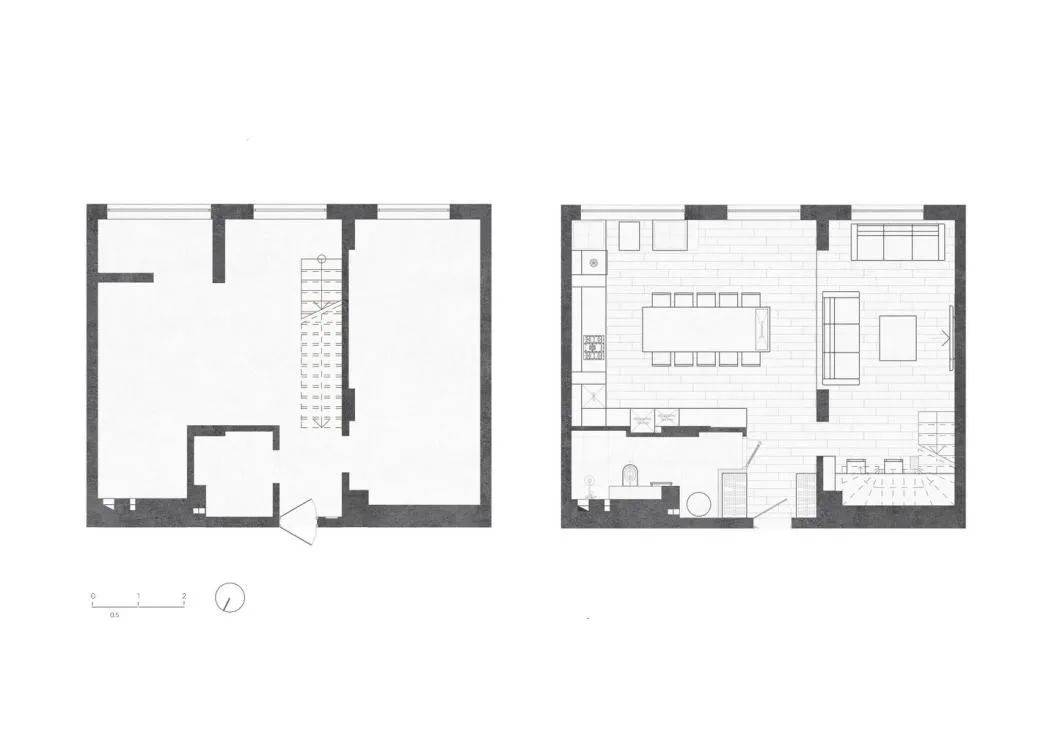 晒套特别的280平小屋,餐厅坐秋千椅上吃饭,纯白楼梯想不爱都难