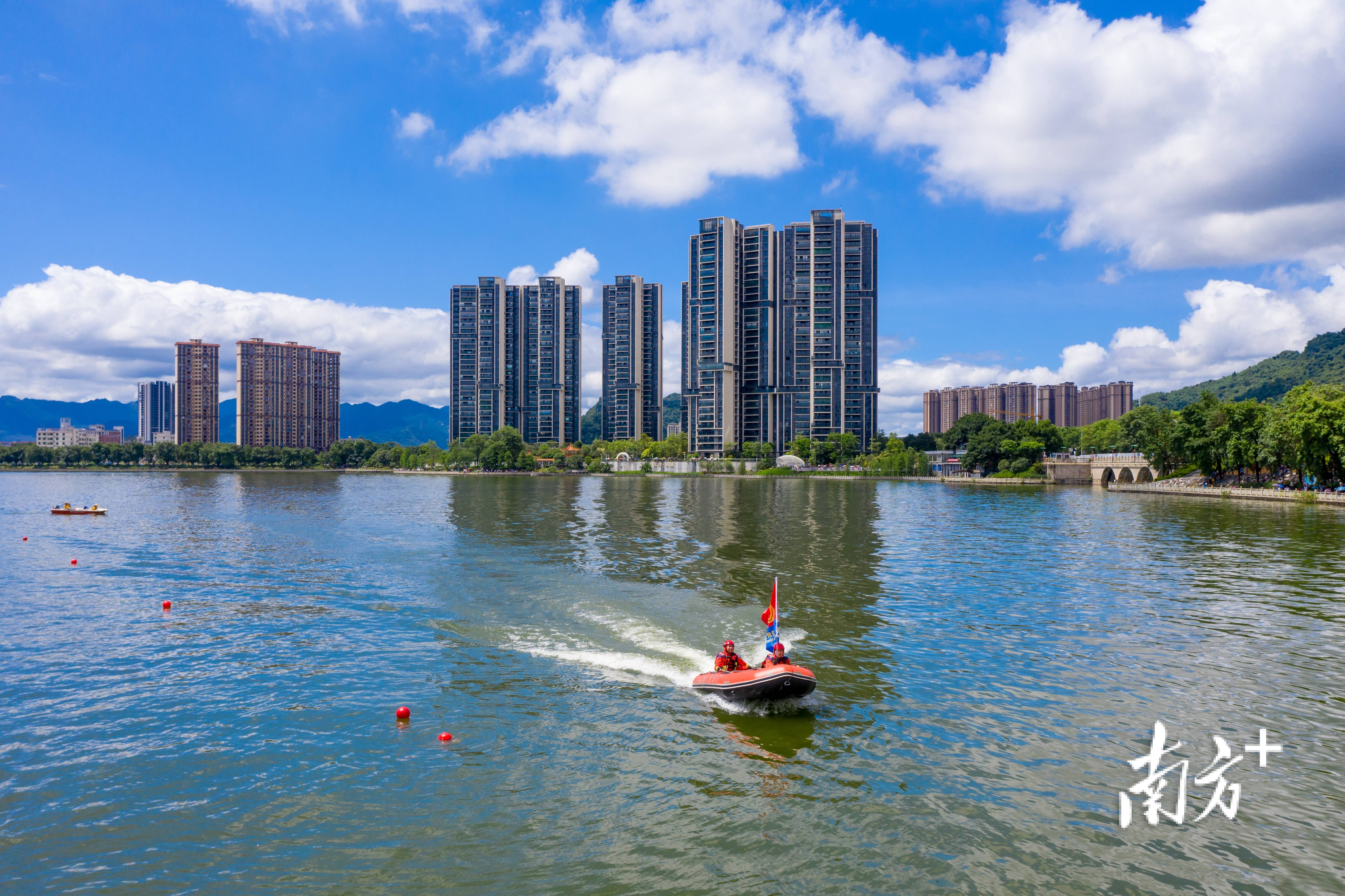 蔚蓝的浈阳湖|清远河湖_英德市_陈立楷_治理