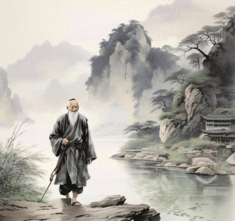 王维《终南别业》:行到水穷处,坐看云起时