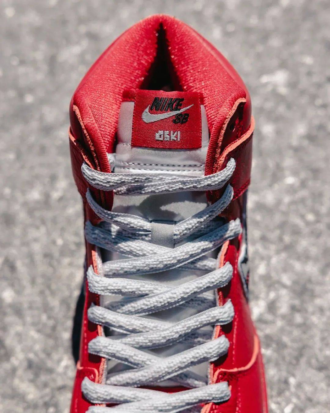 红色"大白鲨"来袭!nike sb x oski正式公布