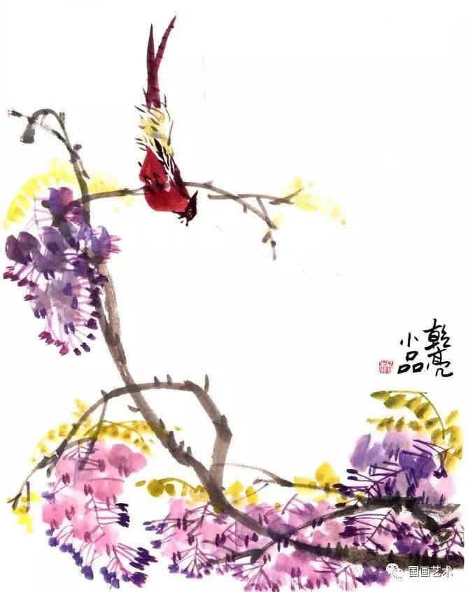 写意花鸟画色彩技法详解,写意花鸟用色技法基础