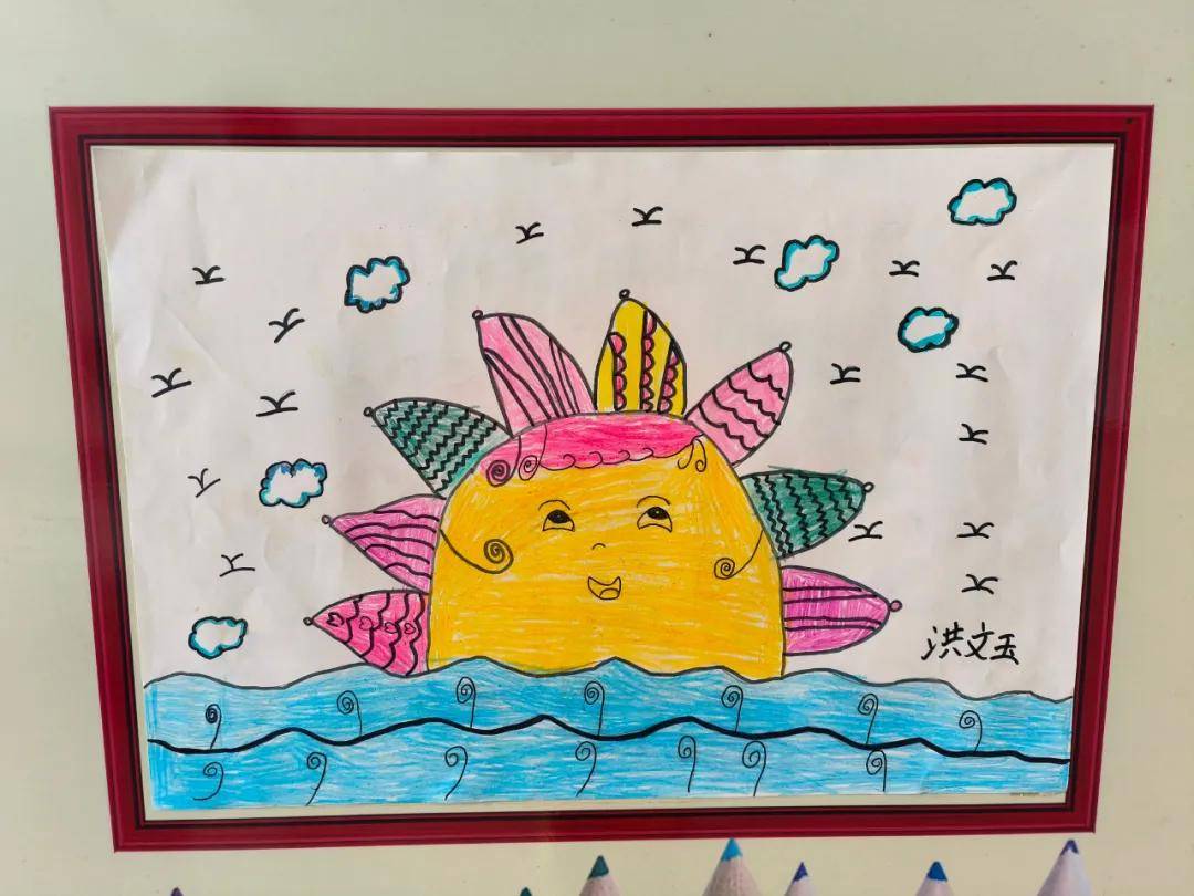 争做新时代好少年"---宁化县青少年宫低年级儿童画作品展_能力_绘画