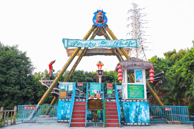 一票畅玩山水田园 18项机动游乐 泡泉玩水 看水上秀剧场,遛娃休闲好