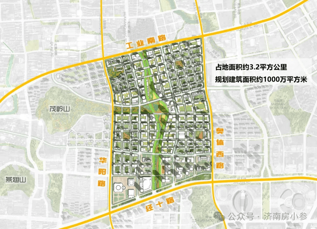 cbd整体规划2015年年底济南cbd规划出炉,范围是奥体西路以西,工业南路