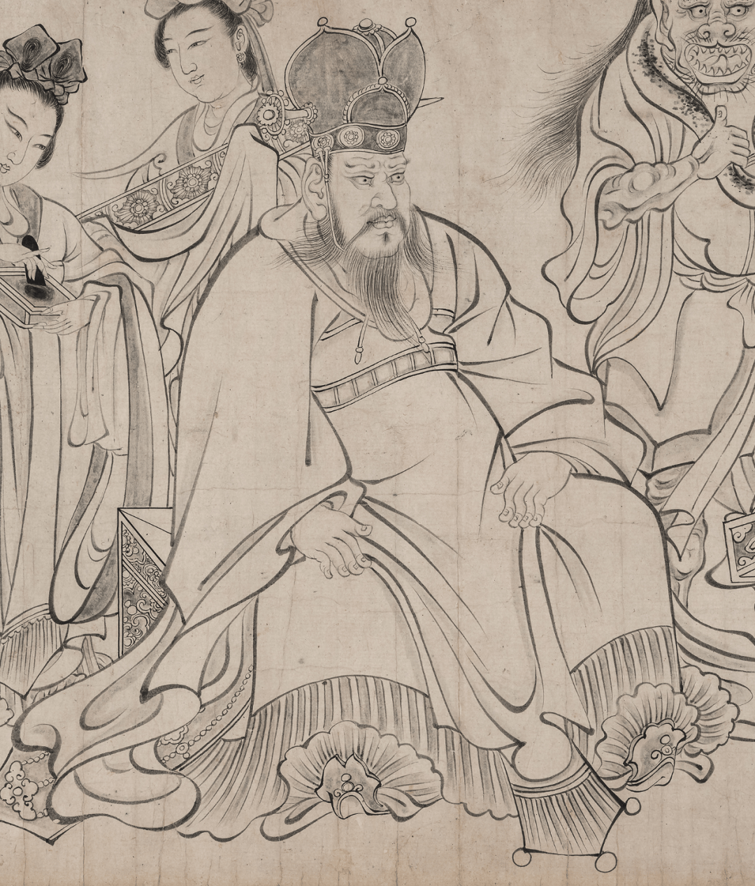 吴道子:送子天王图