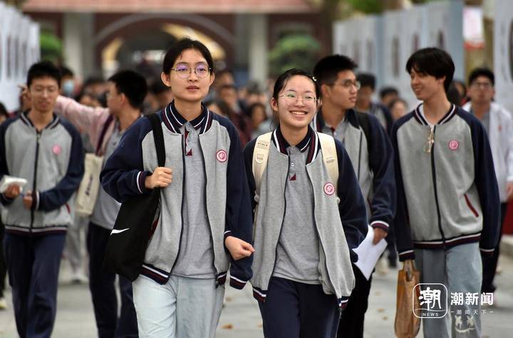 杭高考生 充满阳光