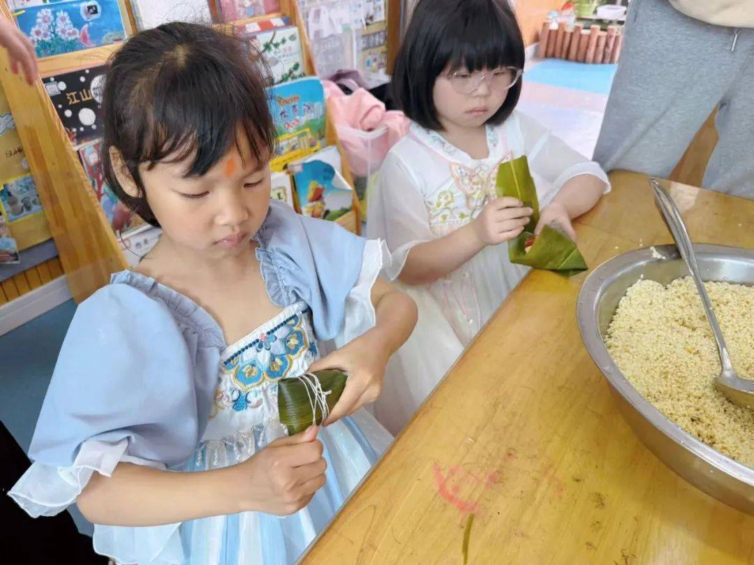 浓情端午,与"粽"不"童"——白水洋镇中心幼儿园双港分园端午节活动