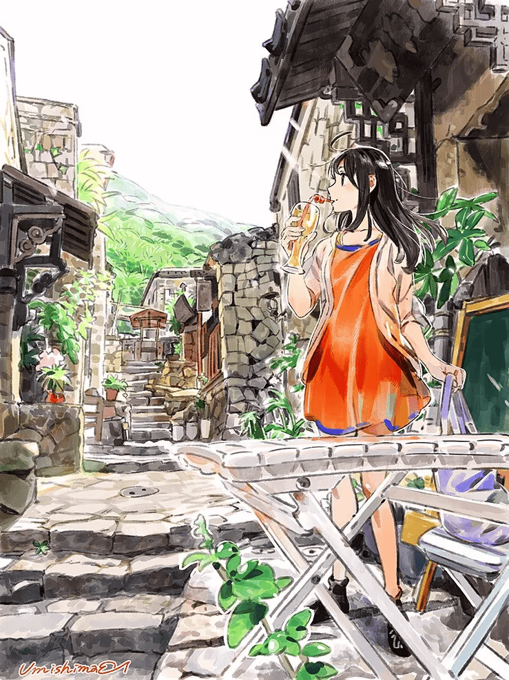 这个画的真是非常的好看了_绘画_动漫_漫画家