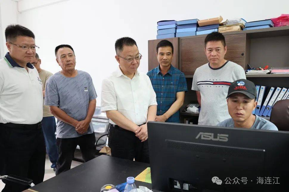 县长高双成赴黄岐,筱埕检查海上安全生产工作