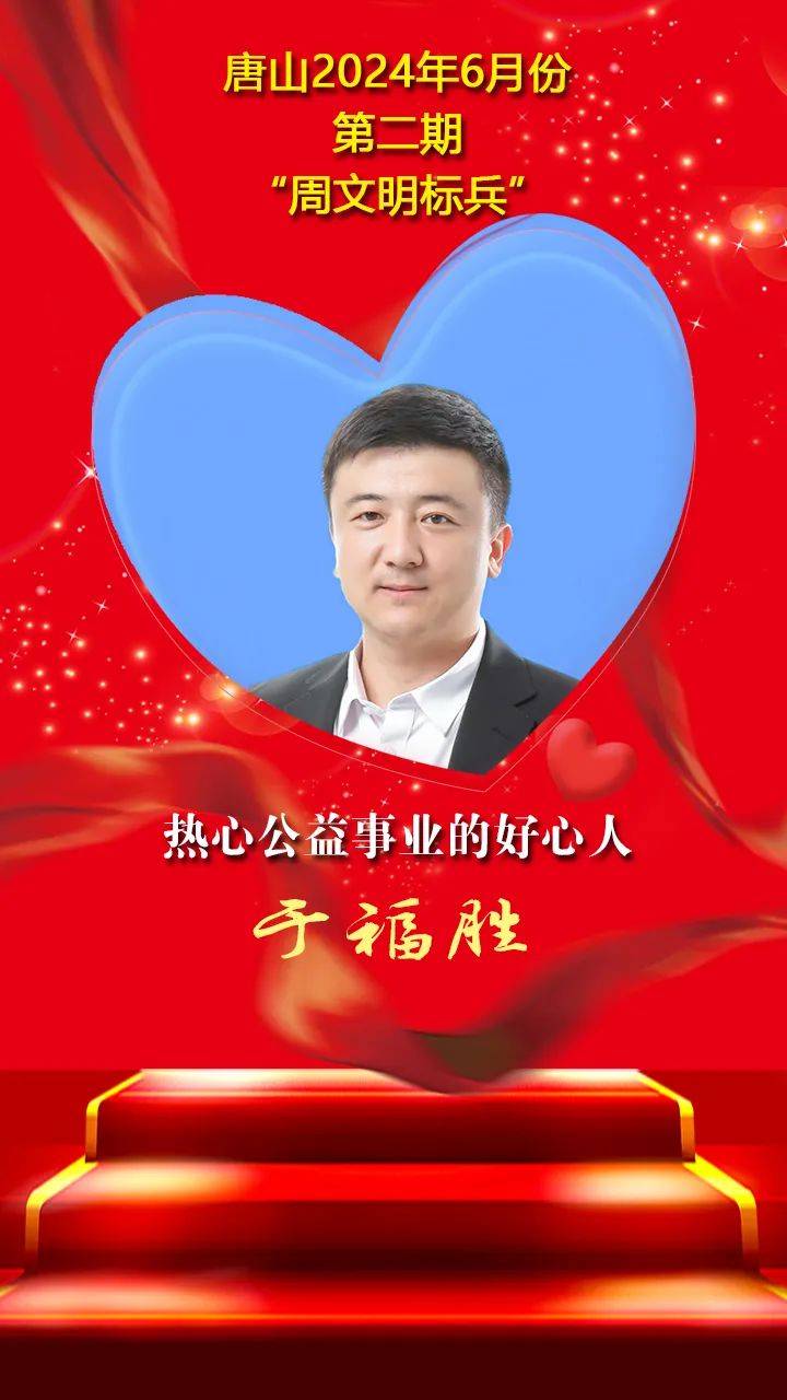 "双争"光荣榜丨唐山2024年6月份第二期"周文明标兵"名单发布