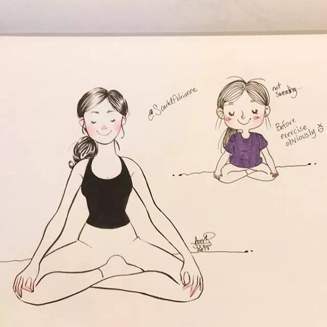 有谁懂这种感觉?第一次瑜伽扎心啦