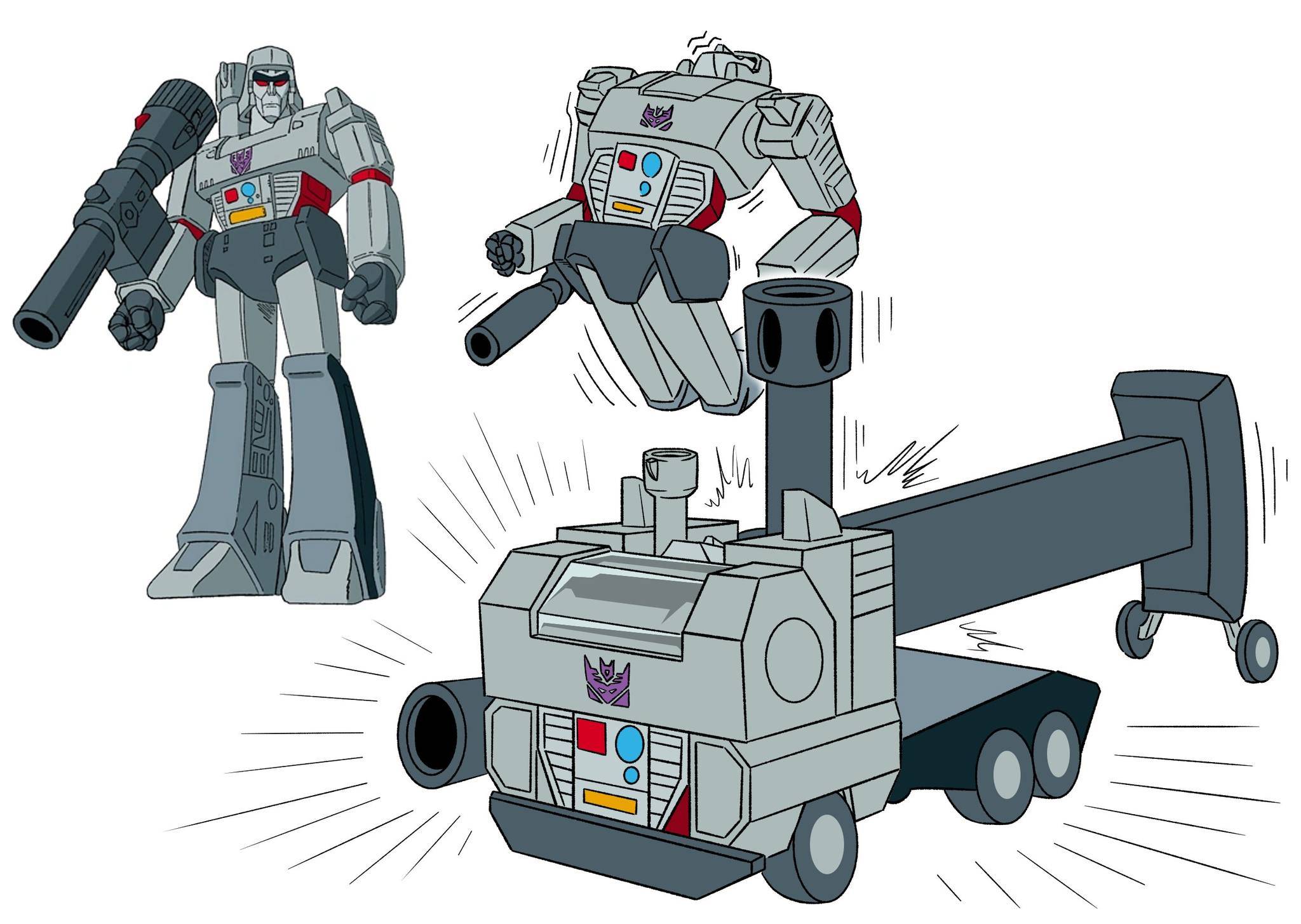 角色趣味变形设计,声波变激光枪,威震天变货车_能力_震荡波_擎天柱