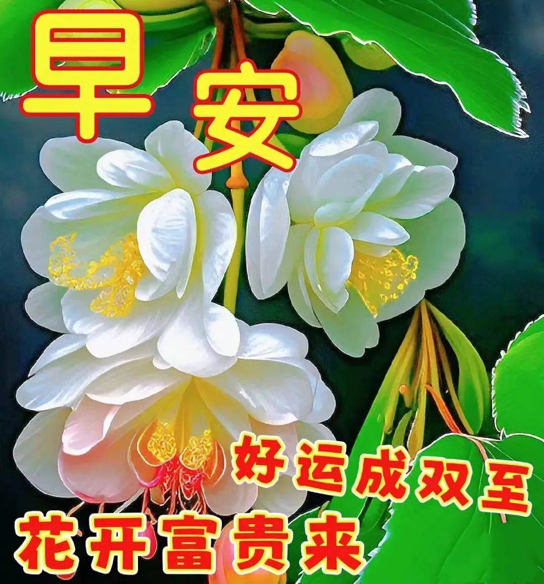 夏天早上好图片最美图片