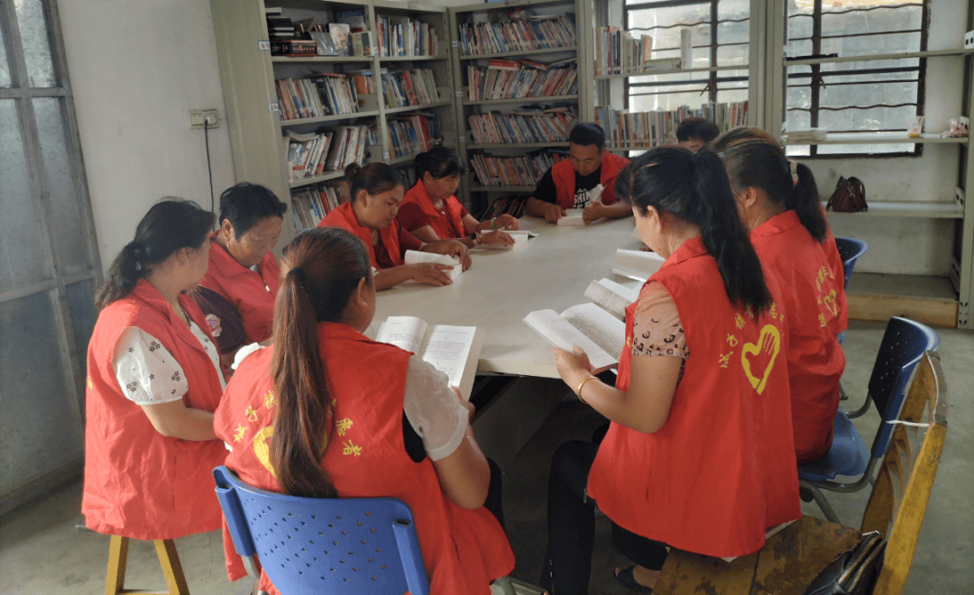 【文明实践】城子社区开展"夏日朗读"志愿服务活动