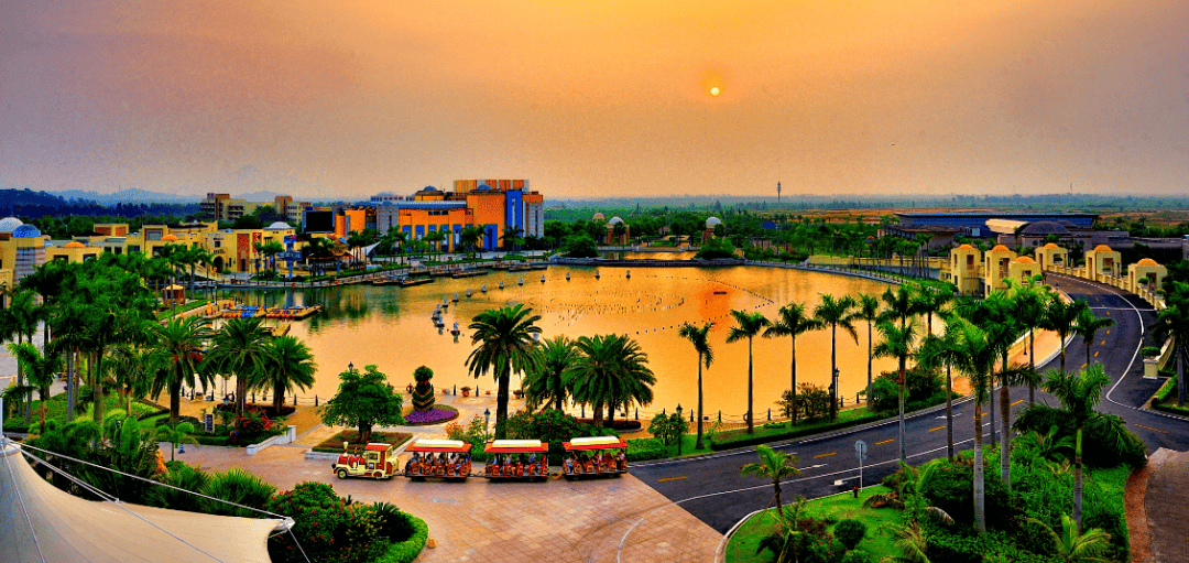 【珠海·海泉湾度假区】日落海景泡108个温泉!