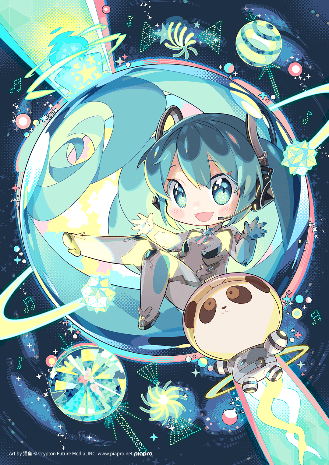 【未来有你2024】miku单人q版插画&作者采访公开!